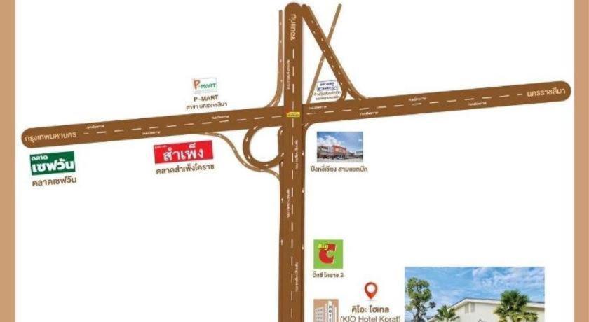 Kio Hotel Korat Nakhonratchasima Eksteriør bilde